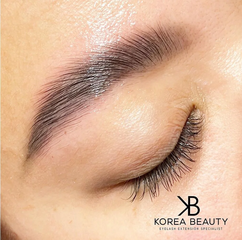 Brow Lamination — Korea Beauty client work